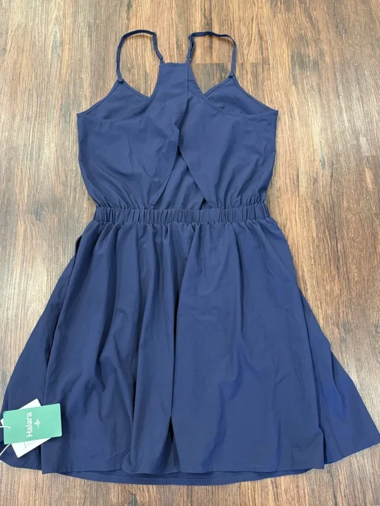 Halara XS Navy Athletic Dress w/Biker Short NWT - Picture 2 of 6